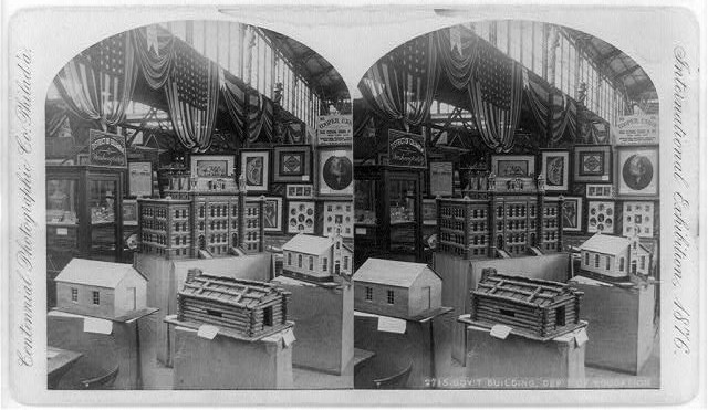 1876 Centennial stereo-view