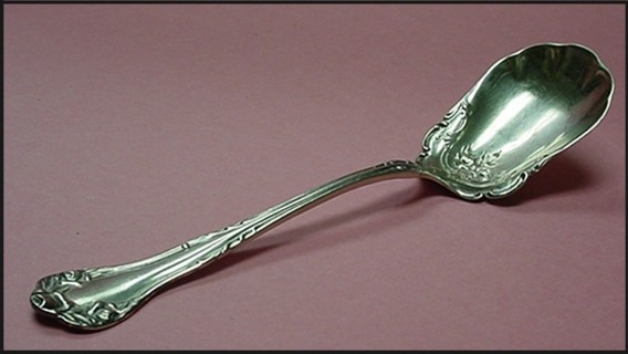 spoon, serpentine handle